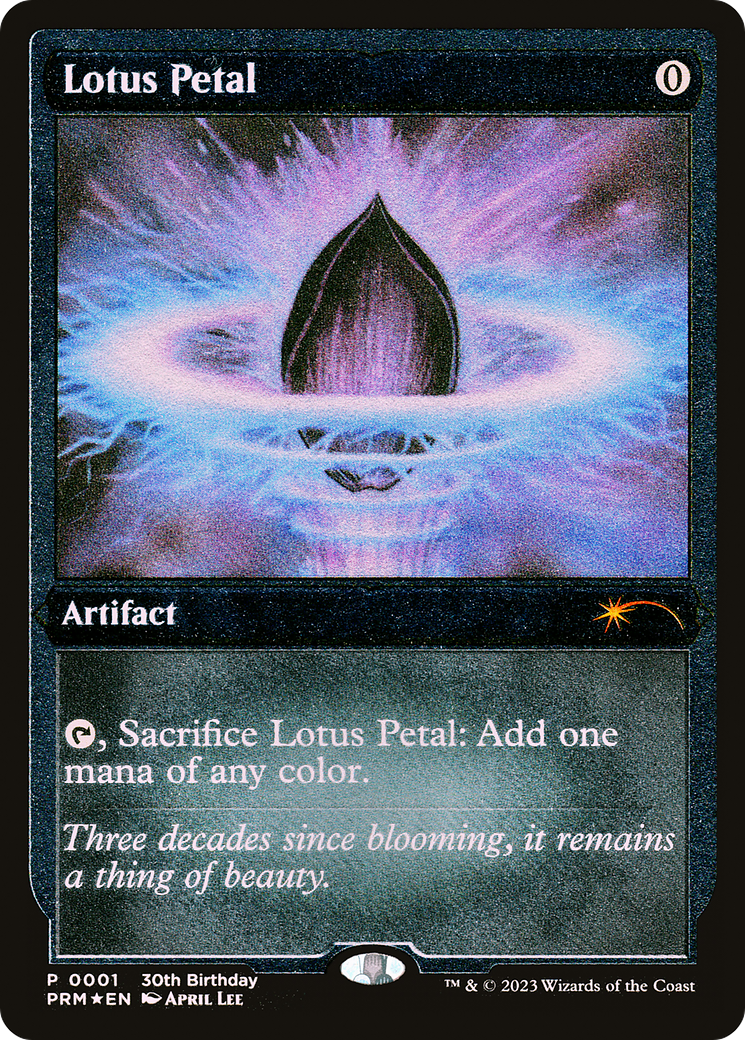 Lotus Petal (Foil Etched) [30th Anniversary Promos] | Gear Gaming Fayetteville