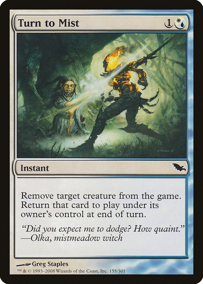 Turn to Mist [Shadowmoor] | Gear Gaming Fayetteville