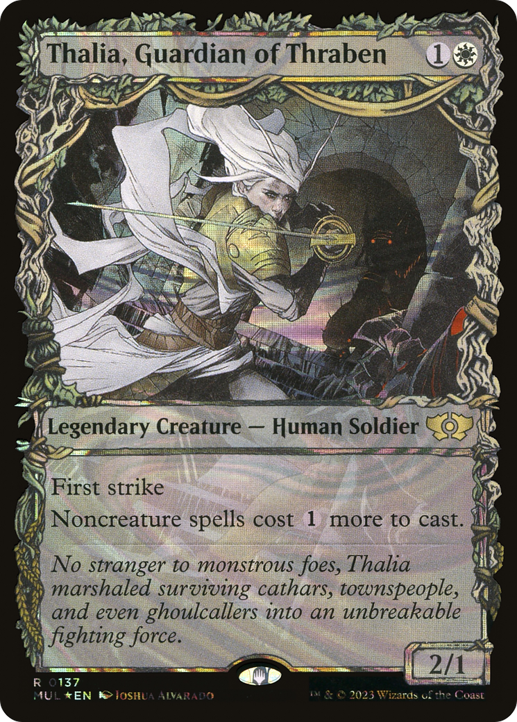 Thalia, Guardian of Thraben (Halo Foil) [Multiverse Legends] | Gear Gaming Fayetteville