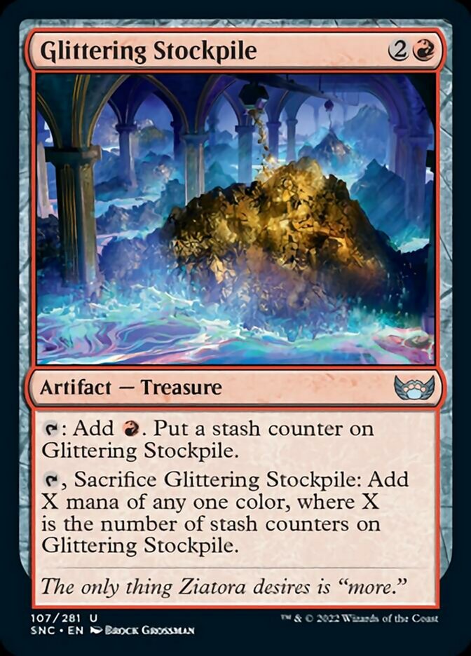 Glittering Stockpile [Streets of New Capenna] | Gear Gaming Fayetteville