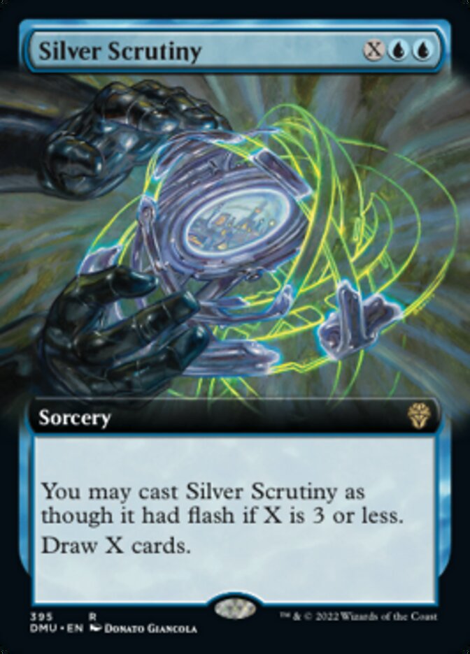 Silver Scrutiny (Extended Art) [Dominaria United] | Gear Gaming Fayetteville