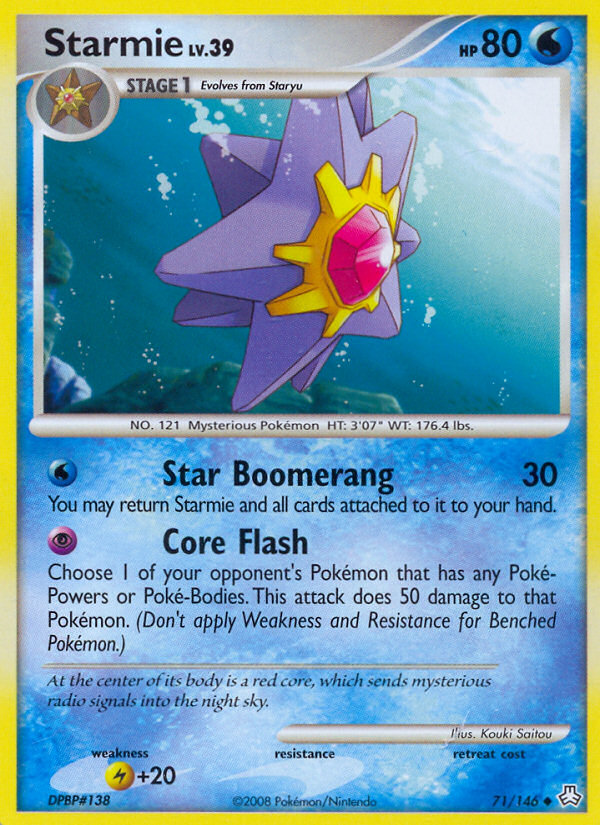 Starmie (71/146) [Diamond & Pearl: Legends Awakened] | Gear Gaming Fayetteville