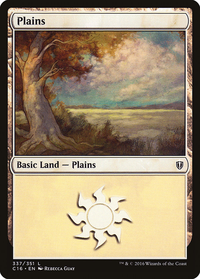 Plains (337) [Commander 2016] | Gear Gaming Fayetteville