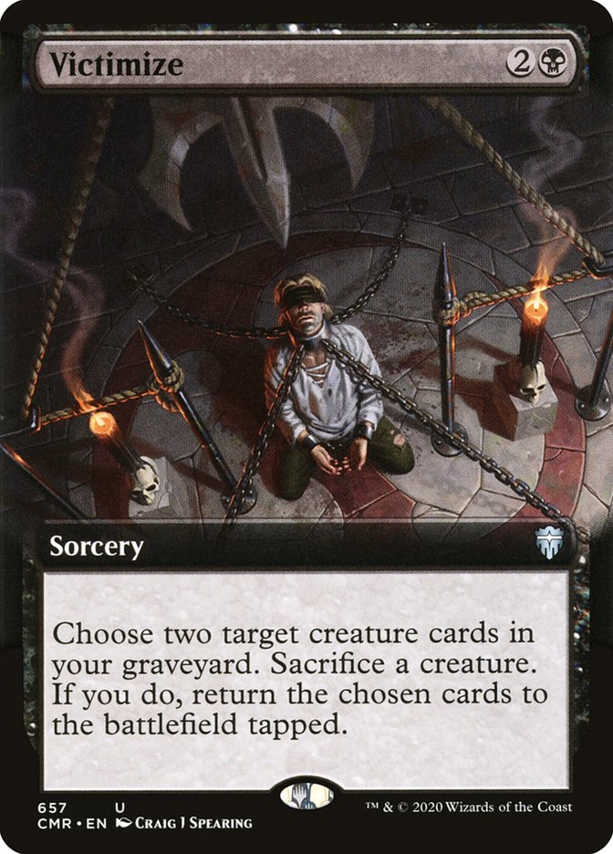 Victimize (Extended Art) [Commander Legends] | Gear Gaming Fayetteville