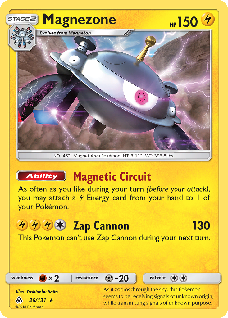 Magnezone (36/131) [Sun & Moon: Forbidden Light] | Gear Gaming Fayetteville