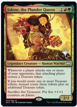 Jolene, the Plunder Queen (Promo Pack) [Streets of New Capenna Commander Promos] | Gear Gaming Fayetteville