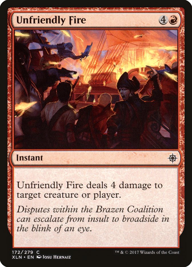 Unfriendly Fire [Ixalan] | Gear Gaming Fayetteville