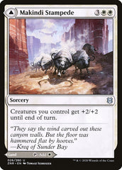 Makindi Stampede // Makindi Mesas [Zendikar Rising] | Gear Gaming Fayetteville