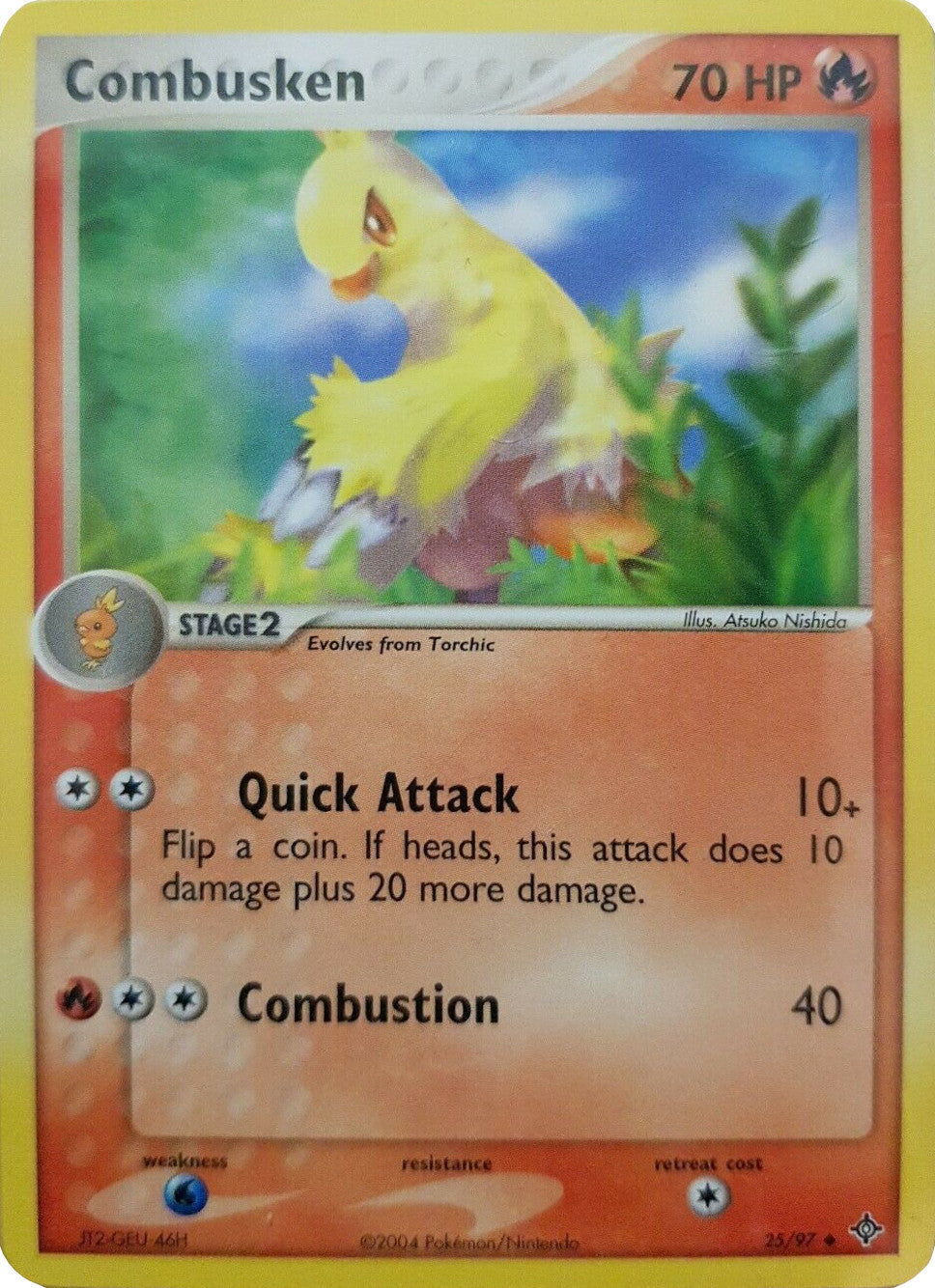 Combusken (25/97) [EX: Battle Stadium] | Gear Gaming Fayetteville