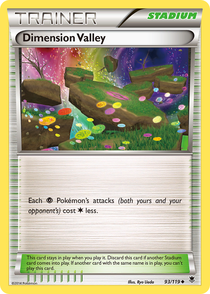 Dimension Valley (93/119) [XY: Phantom Forces] | Gear Gaming Fayetteville