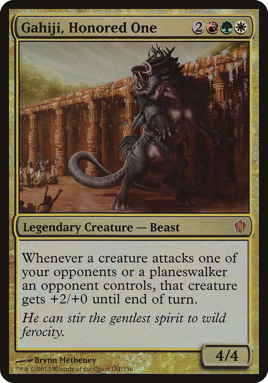 Gahiji, Honored One (Oversized) [Commander 2013 Oversized] | Gear Gaming Fayetteville