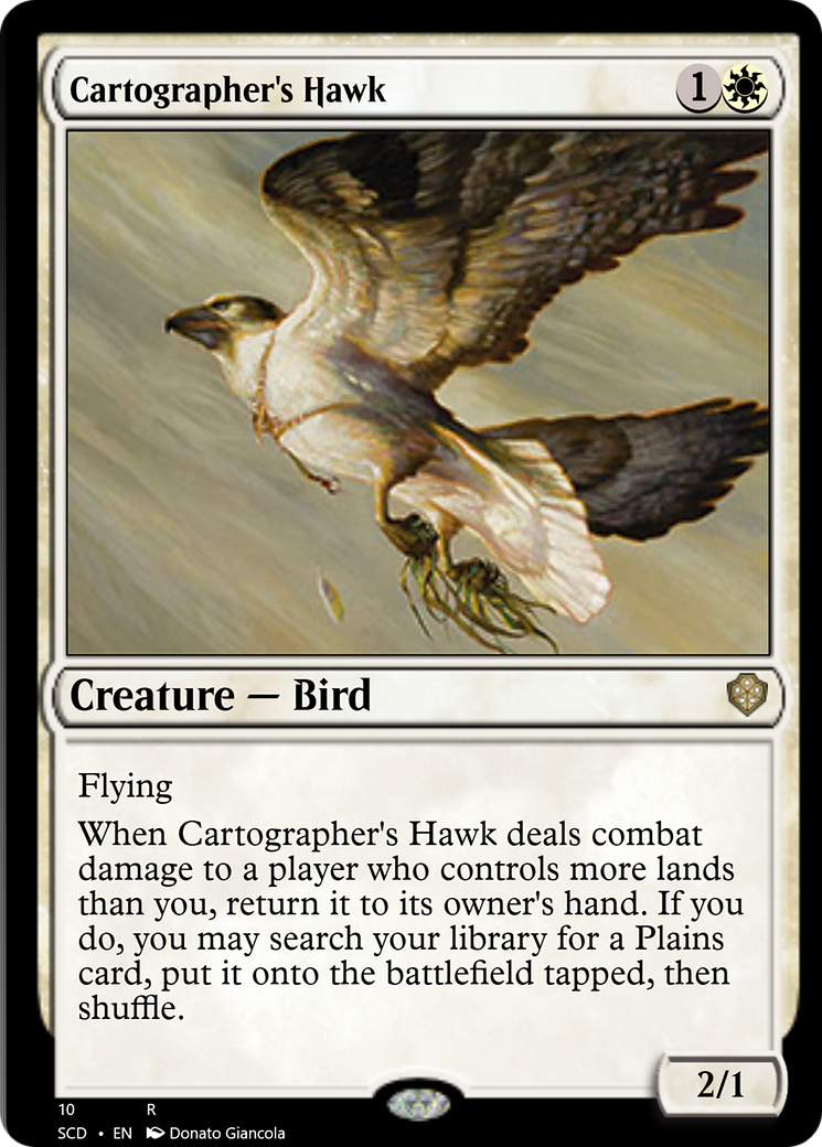 Cartographer's Hawk [Starter Commander Decks] | Gear Gaming Fayetteville