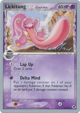 Lickitung (19/101) (Delta Species) (Legendary Ascent - Tom Roos) [World Championships 2007] | Gear Gaming Fayetteville