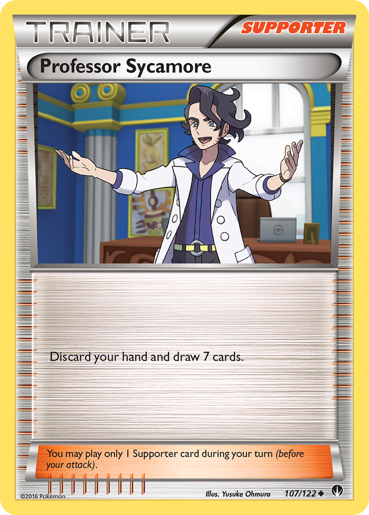 Professor Sycamore (107/122) [XY: BREAKpoint] | Gear Gaming Fayetteville