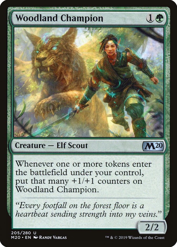 Woodland Champion [Core Set 2020] | Gear Gaming Fayetteville