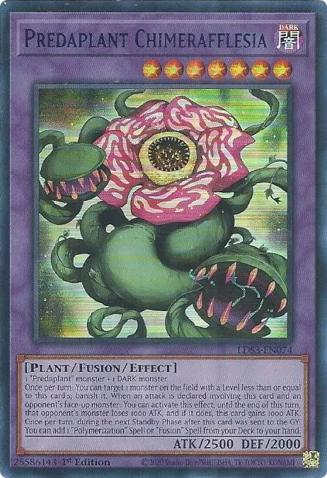 Predaplant Chimerafflesia (Blue) [LDS3-EN074] Ultra Rare | Gear Gaming Fayetteville