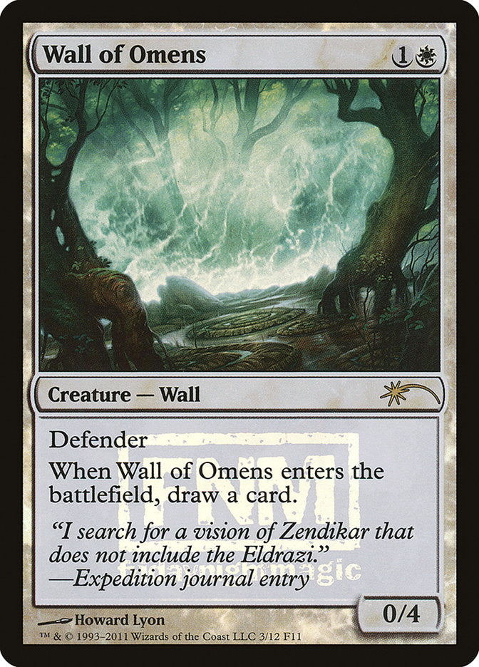 Wall of Omens [Friday Night Magic 2011] | Gear Gaming Fayetteville