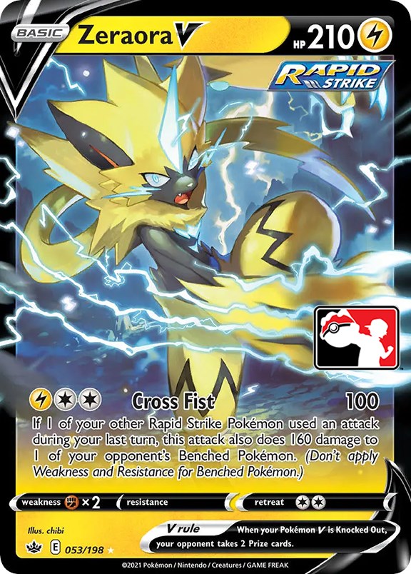 Zeraora V (053/198) [Prize Pack Series One] | Gear Gaming Fayetteville