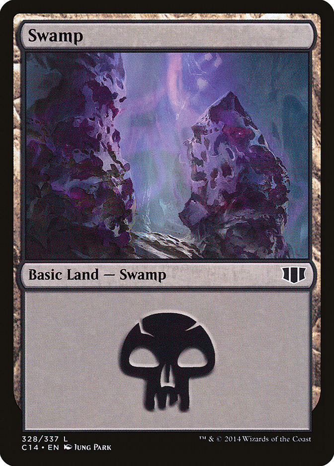 Swamp (328) [Commander 2014] | Gear Gaming Fayetteville