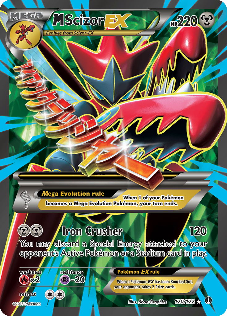 M Scizor EX (120/122) [XY: BREAKpoint] | Gear Gaming Fayetteville