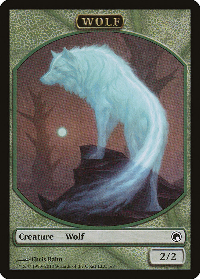 Wolf Token [Scars of Mirrodin Tokens] | Gear Gaming Fayetteville