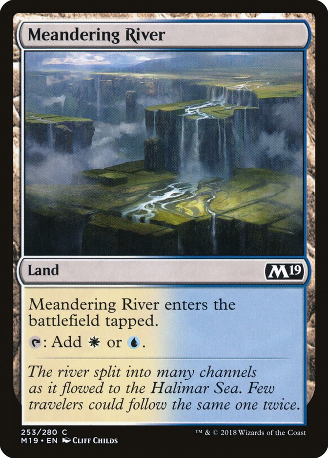 Meandering River [Core Set 2019] | Gear Gaming Fayetteville