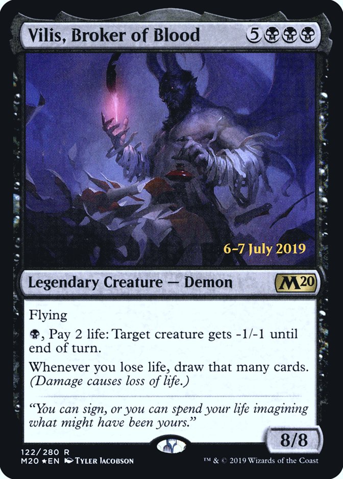 Vilis, Broker of Blood [Core Set 2020 Prerelease Promos] | Gear Gaming Fayetteville