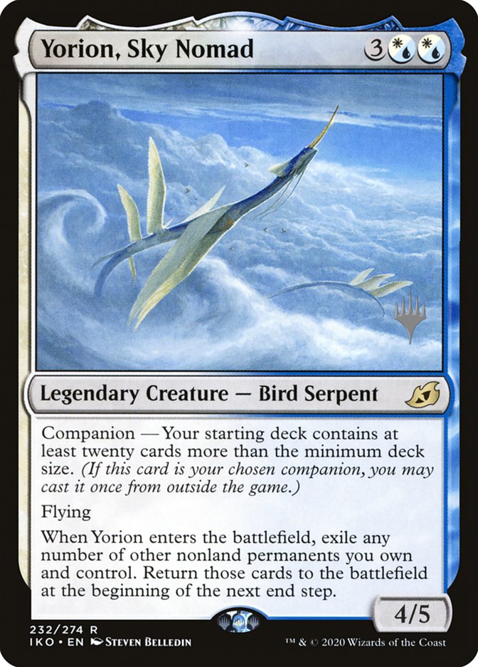 Yorion, Sky Nomad (Promo Pack) [Ikoria: Lair of Behemoths Promos] | Gear Gaming Fayetteville