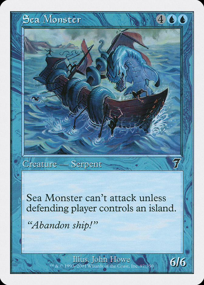 Sea Monster [Seventh Edition] | Gear Gaming Fayetteville