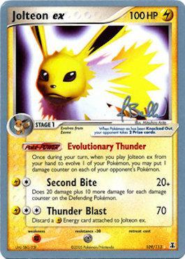 Jolteon ex (109/113) (Eeveelutions - Jimmy Ballard) [World Championships 2006] | Gear Gaming Fayetteville