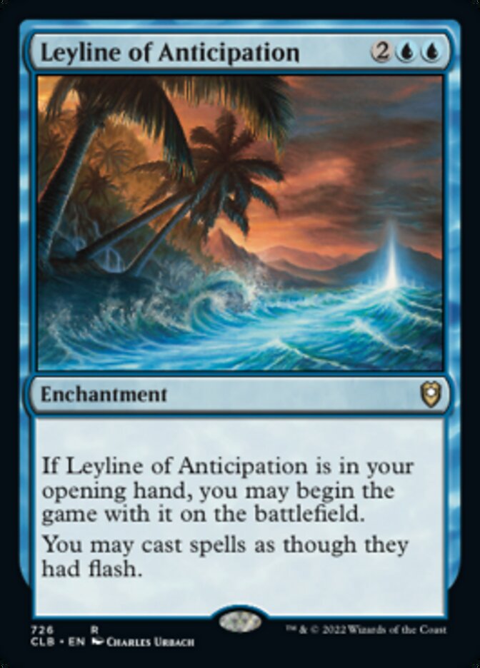 Leyline of Anticipation [Commander Legends: Battle for Baldur's Gate] | Gear Gaming Fayetteville