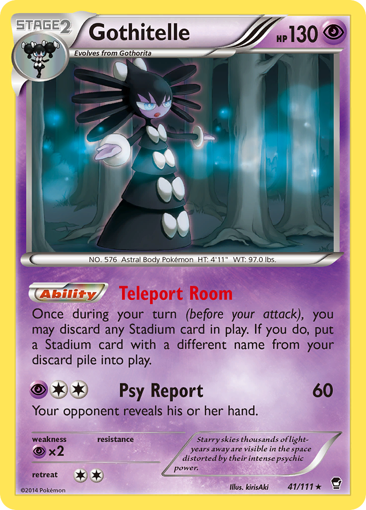 Gothitelle (41/111) [XY: Furious Fists] | Gear Gaming Fayetteville