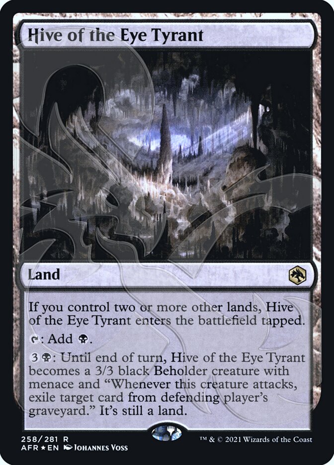 Hive of the Eye Tyrant (Ampersand Promo) [Dungeons & Dragons: Adventures in the Forgotten Realms Promos] | Gear Gaming Fayetteville