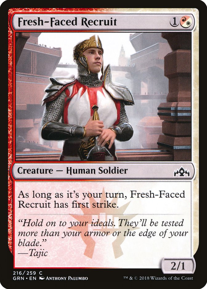 Fresh-Faced Recruit [Guilds of Ravnica] | Gear Gaming Fayetteville