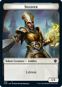 Insect // Soldier Double-Sided Token [Starter Commander Decks] | Gear Gaming Fayetteville