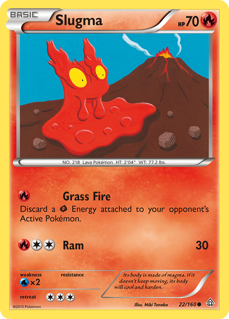 Slugma (22/160) [XY: Primal Clash] | Gear Gaming Fayetteville