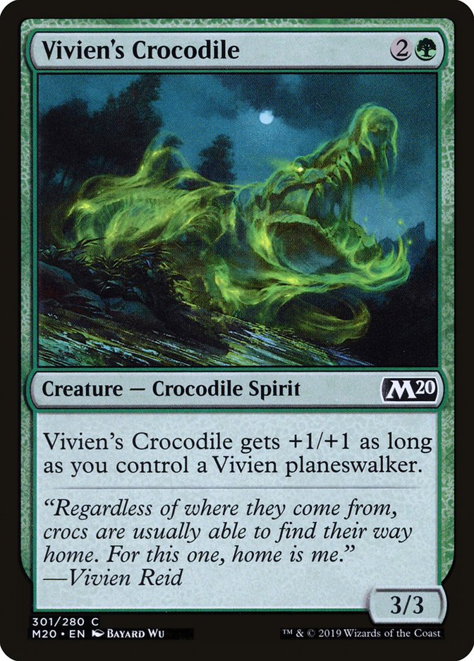 Vivien's Crocodile [Core Set 2020] | Gear Gaming Fayetteville