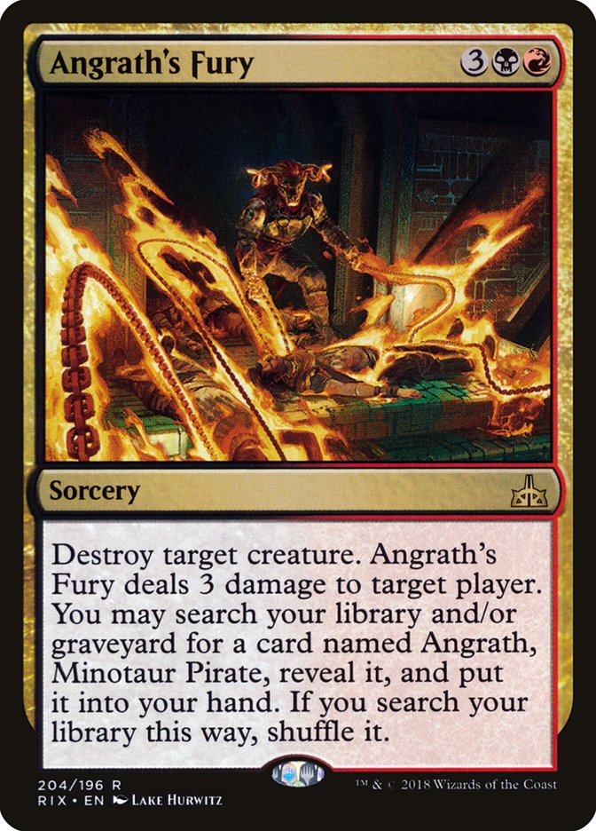 Angrath's Fury [Rivals of Ixalan] | Gear Gaming Fayetteville