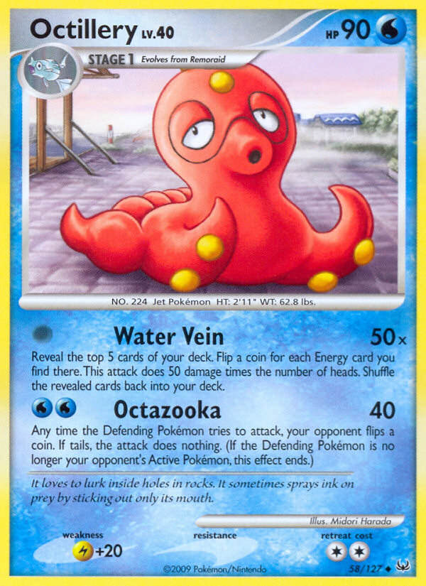 Octillery (58/127) [Platinum: Base Set] | Gear Gaming Fayetteville