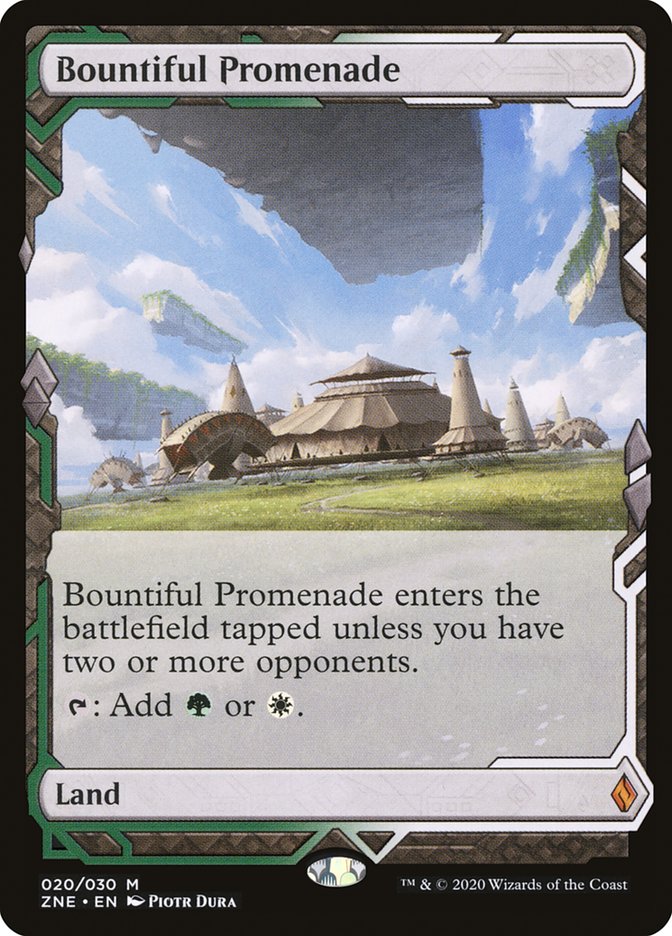 Bountiful Promenade (Expeditions) [Zendikar Rising Expeditions] | Gear Gaming Fayetteville