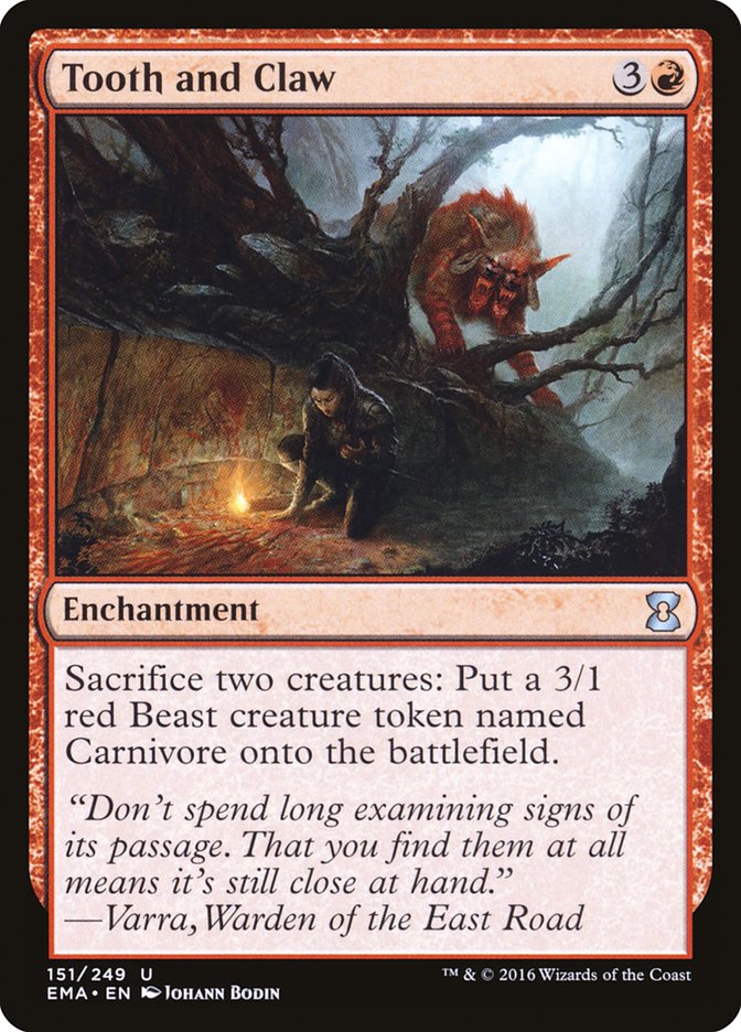 Tooth and Claw [Eternal Masters] | Gear Gaming Fayetteville