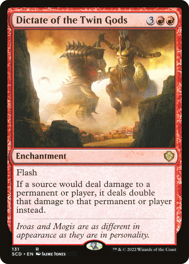 Dictate of the Twin Gods [Starter Commander Decks] | Gear Gaming Fayetteville