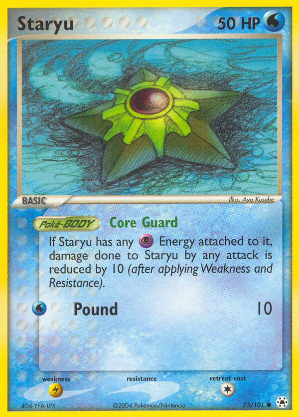 Staryu (75/101) [EX: Hidden Legends] | Gear Gaming Fayetteville