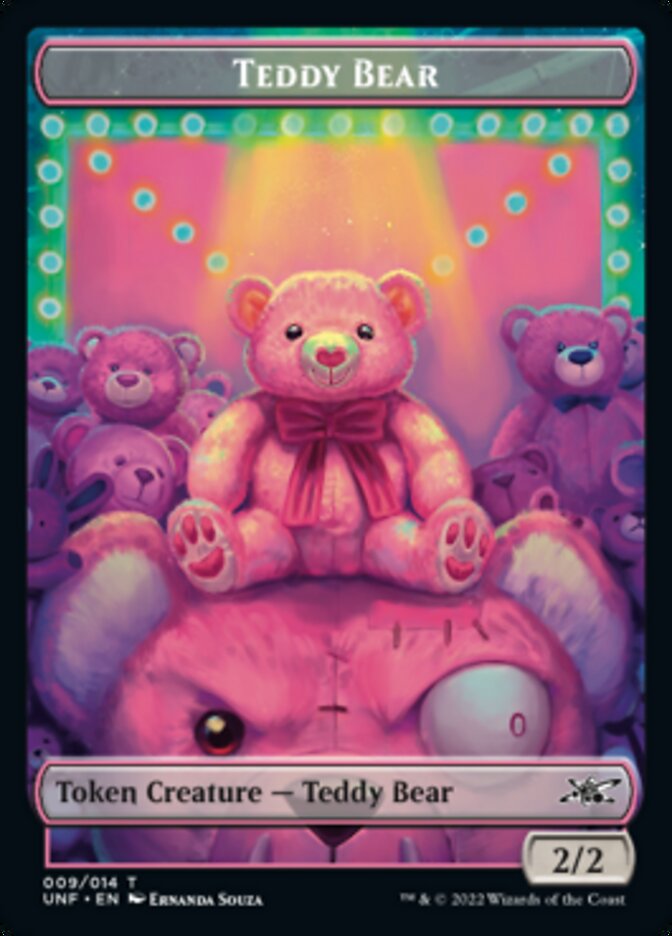 Teddy Bear Token [Unfinity Tokens] | Gear Gaming Fayetteville