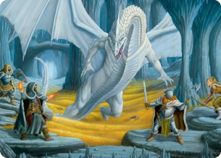 Cave of the Frost Dragon Art Card [Dungeons & Dragons: Adventures in the Forgotten Realms Art Series] | Gear Gaming Fayetteville