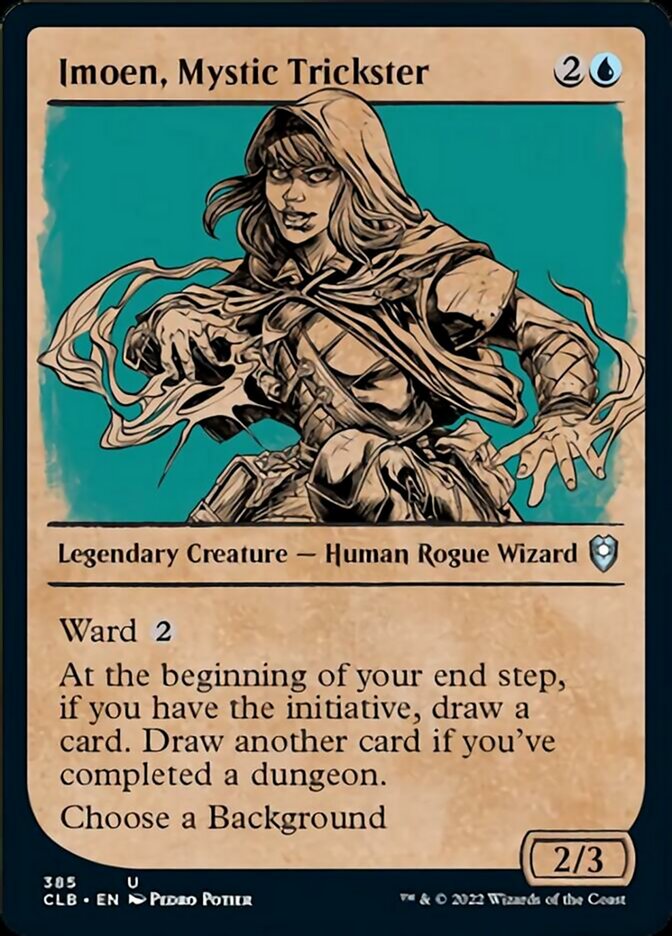 Imoen, Mystic Trickster (Showcase) [Commander Legends: Battle for Baldur's Gate] | Gear Gaming Fayetteville
