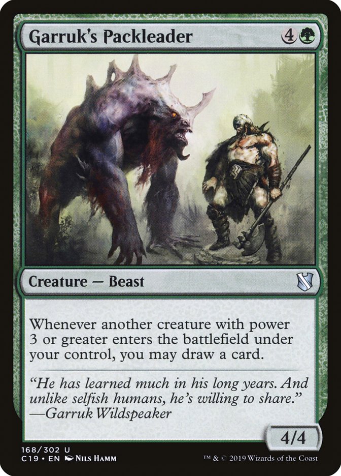 Garruk's Packleader [Commander 2019] | Gear Gaming Fayetteville