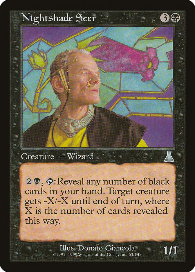 Nightshade Seer [Urza's Destiny] | Gear Gaming Fayetteville