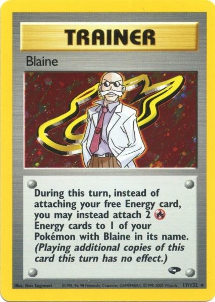 Blaine (17/132) [Gym Challenge Unlimited] | Gear Gaming Fayetteville