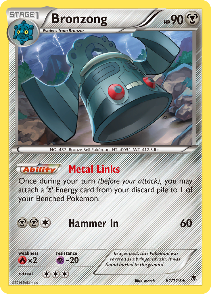 Bronzong (61/119) [XY: Phantom Forces] | Gear Gaming Fayetteville